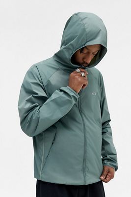 Oakley Aviator Green Edge Force Windbreaker Jacket