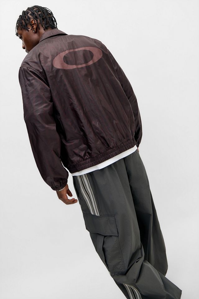 Veste à carreaux Dark Umber exclusive UO Oakley #1