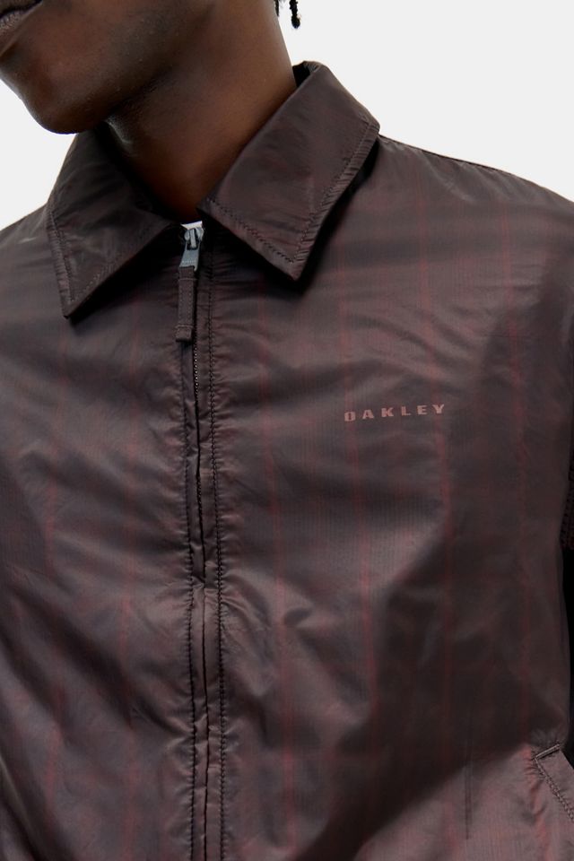 Veste à carreaux Dark Umber exclusive UO Oakley #2