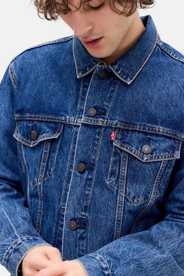 Giacca Trucker in Denim Million Dollar Levi's #1
