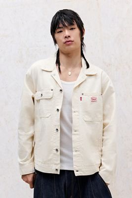 Levi's Giacca Camicia Trucker Sunrise Ecru Non Tinta