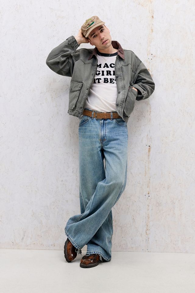 Veste en jean verte Hilltop Levi's #1