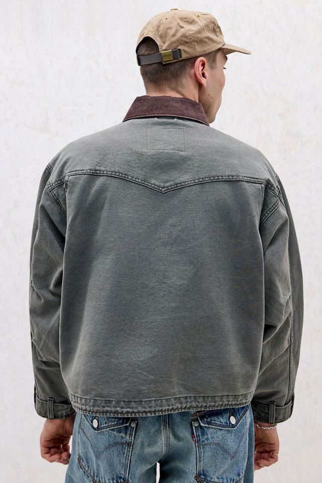 Veste en jean verte Hilltop Levi's #3