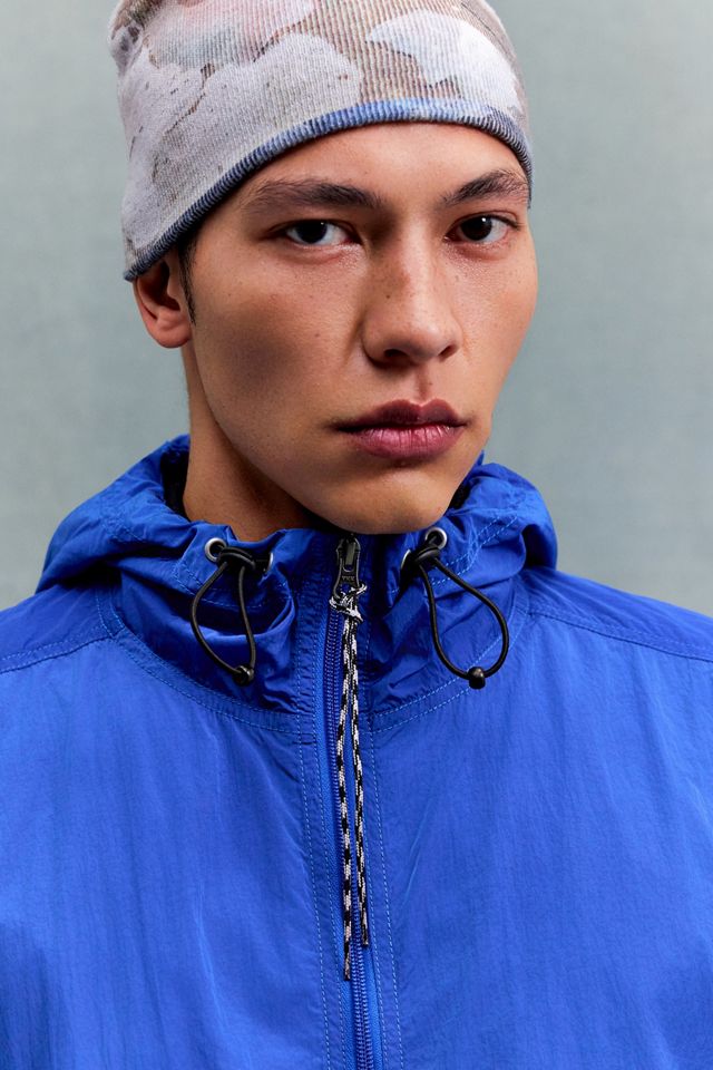 Giacca in Nylon Blu a Contrasto No Problemo #3