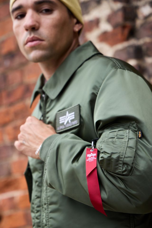 Veste zippée verte Ancient No Problemo x Alpha Industries #2