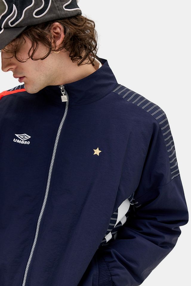 Chaqueta de Chándal Relajada Azul Baritone Umbro #2