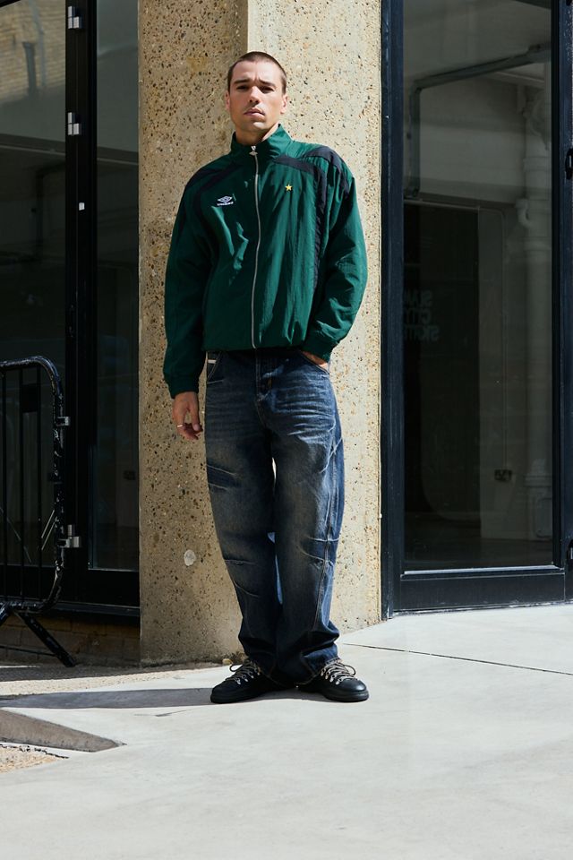Umbro Grüne Lockere Trainingsjacke #1