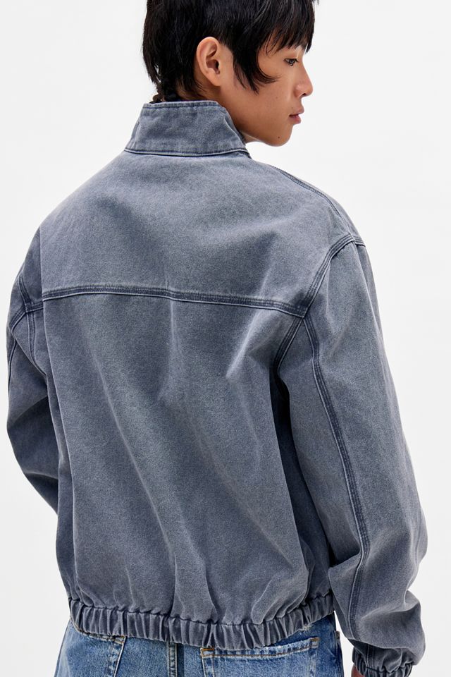 Quiksilver UO Exclusive Logo Denim Track Jacket #3