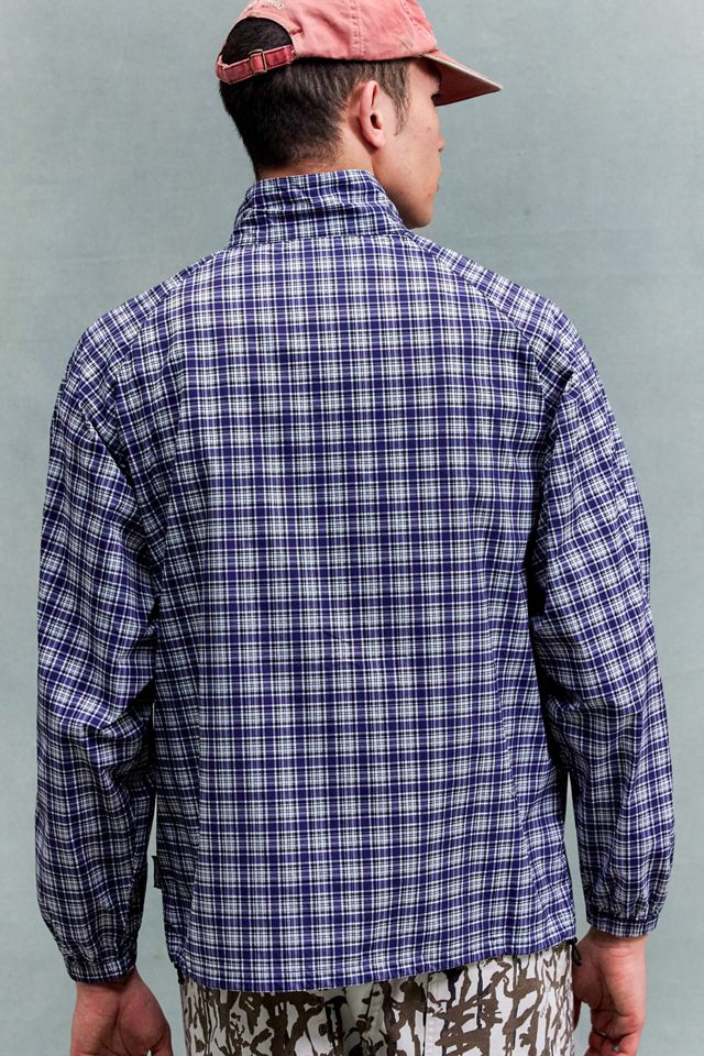 Gramicci Giacca a Guscio a Quadri Blu Navy #2