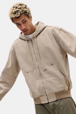 Sweat à capuche en toile non doublé Sable du désert Dickies
