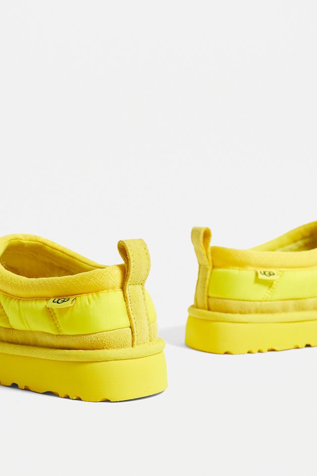 UGG Canary Yellow Tasman Puft Outdoor Slippers #4