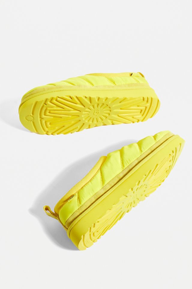 UGG Canary Yellow Tasman Puft Outdoor Slippers #5