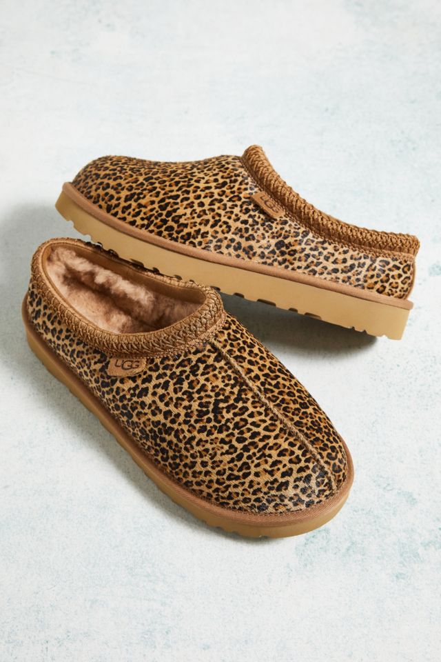 Ugg tasman 2025 slippers leopard