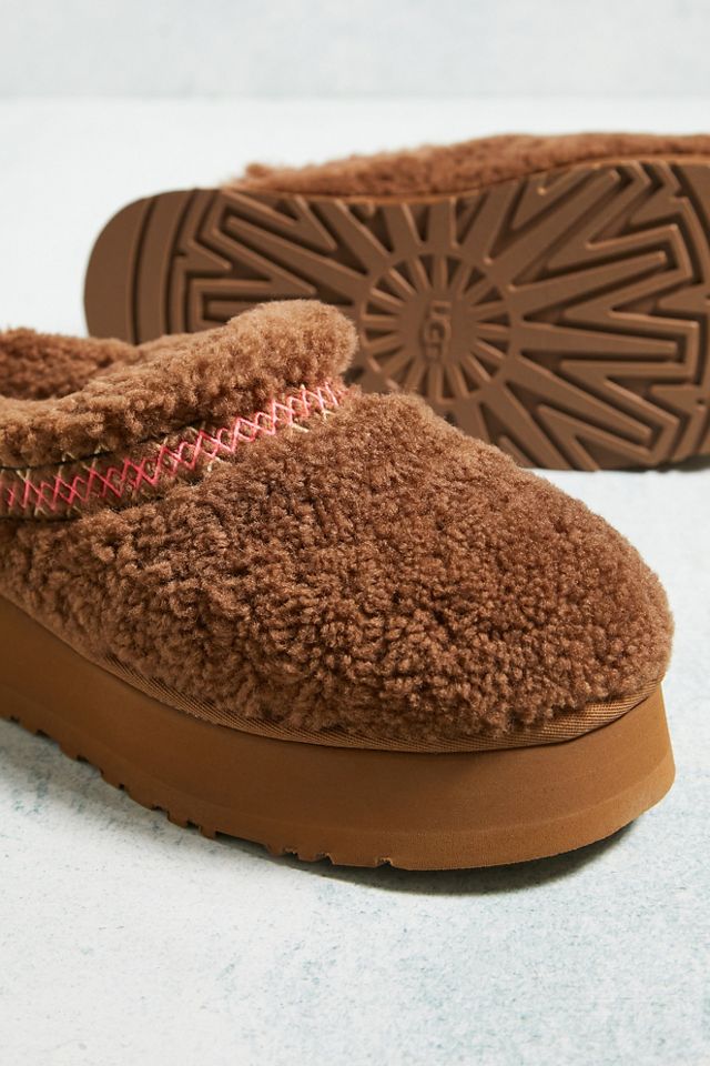 UGG Pantofole intrecciate soffici Tazz in legno duro #4