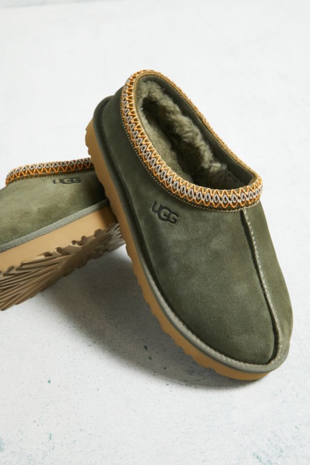 UGG Olive Tasman Slippers Urban Outfitters UK