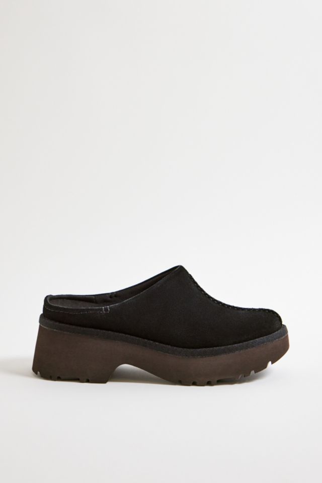 UGG Black New Heights Clogs | Urban Outfitters UK