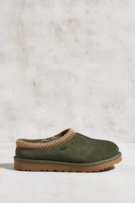 UGG Burnt Olive Tasman Slippers | Urban Outfitters UK