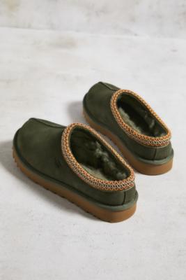 UGG Burnt Olive Tasman Slippers | Urban Outfitters UK