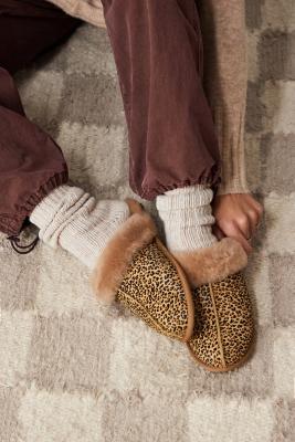 Ugg scuffette leopard online print