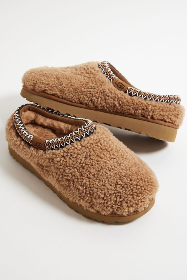 UGG Tasman Curly Chestnut Slippers #1