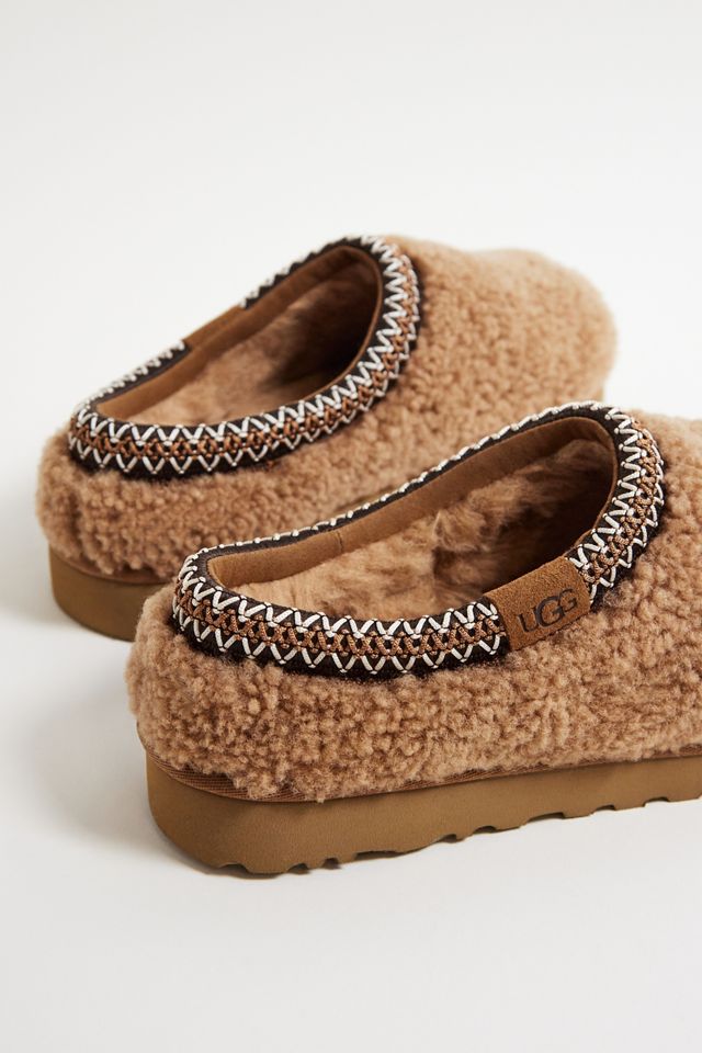 UGG Tasman Curly Chestnut Slippers #3