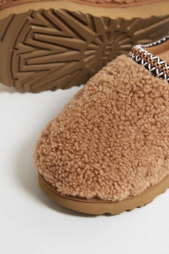 UGG Tasman Curly Chestnut Slippers #4