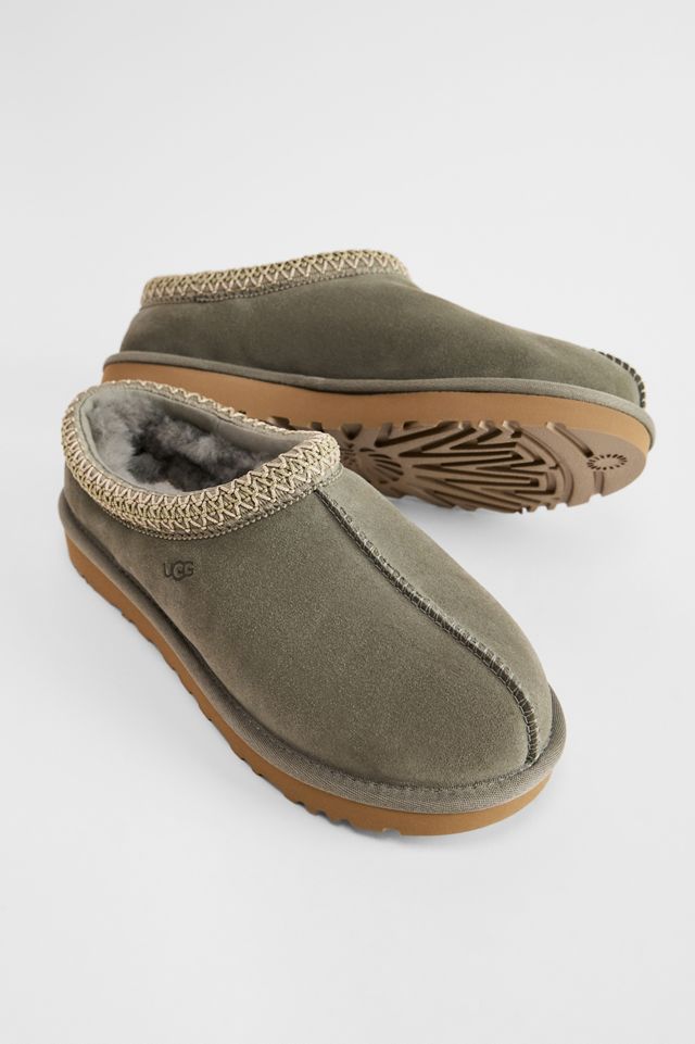 UGG Moss Green Tasman Slippers #1