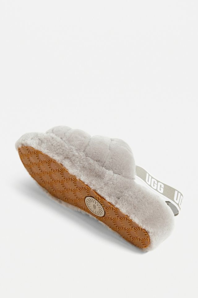 Ugg Fluff Yeah Ugg Slides Goat UGG Fluff Yeah GOAT Grey Slide