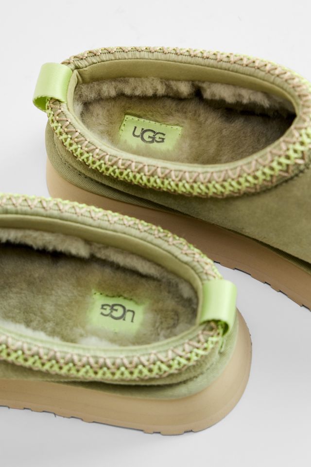 UGG Brass Green Tazz Slippers #2