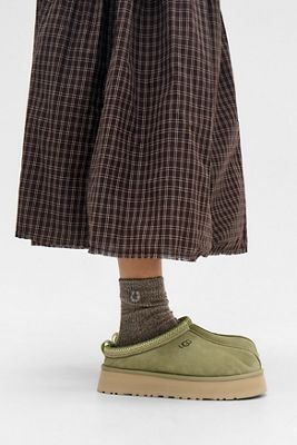 UGG Brass Green Tazz Slippers