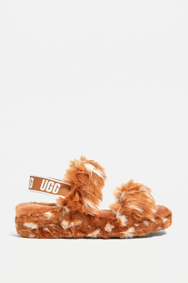 UGG Oh Yeah Natural Spots Slide Sandals #1