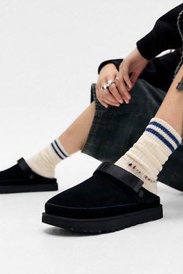 UGG Black Goldenstar Clogs - Black UK 5 at Urban Outfitters