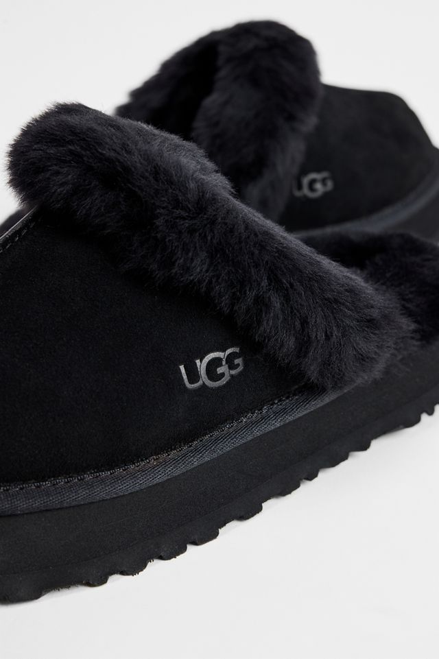 UGG Black Disquette Slippers #3