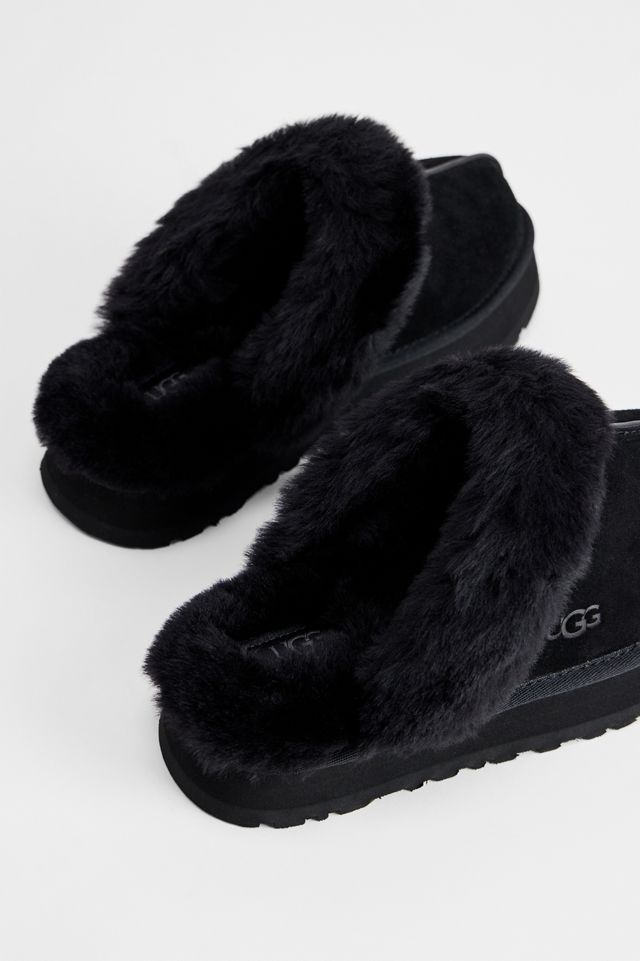 UGG Black Disquette Slippers #4