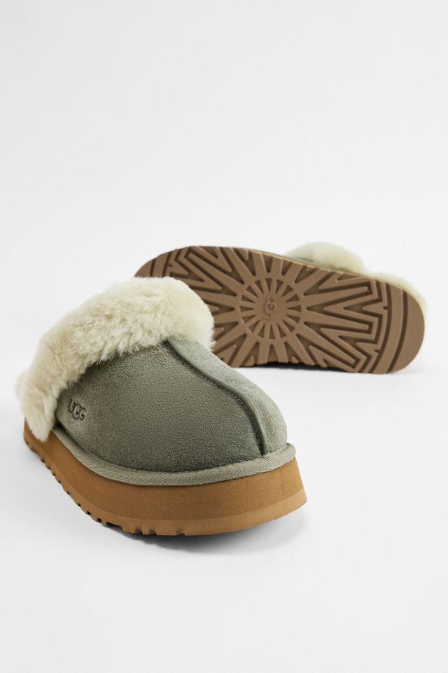 Pantuflas Disquette UGG Verde Musgo #1