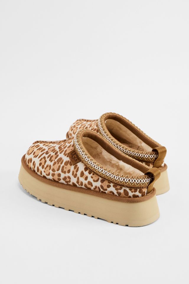 Pantoufles UGG Tazz à imprimé léopard #3