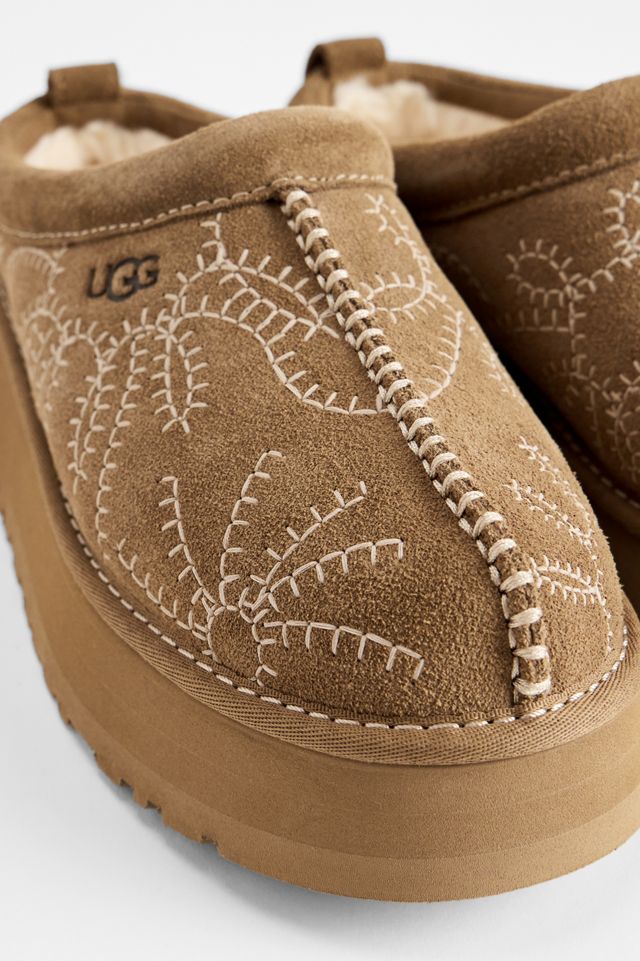 UGG Light Bronze Tazz Botanic Shoes #1