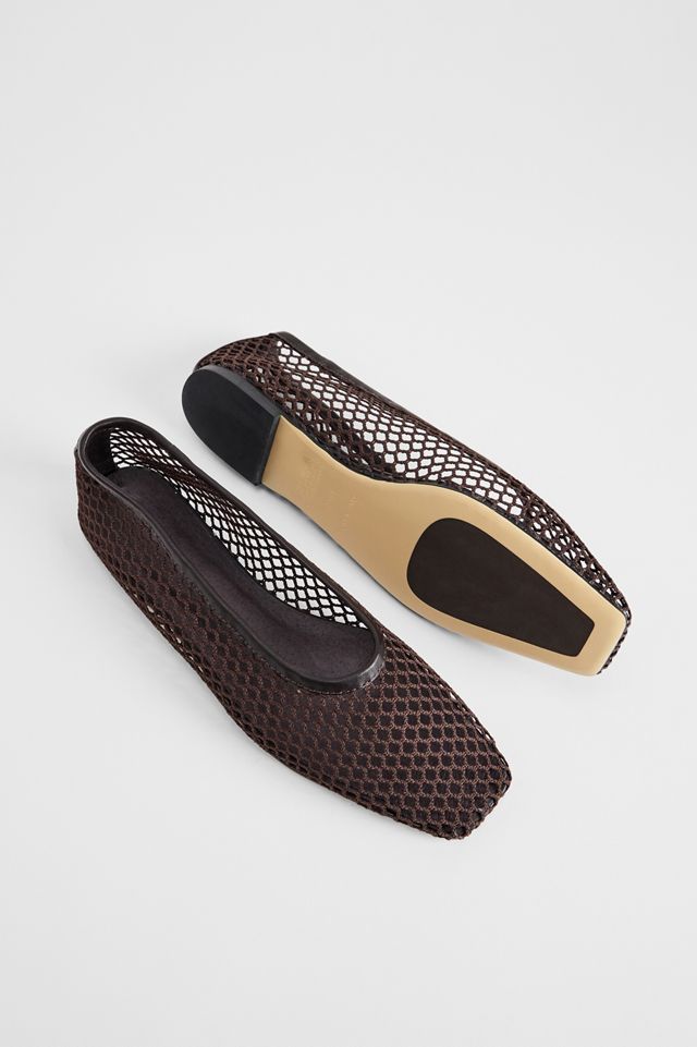 Tony Bianco Braune Buzz Ballerinas #1
