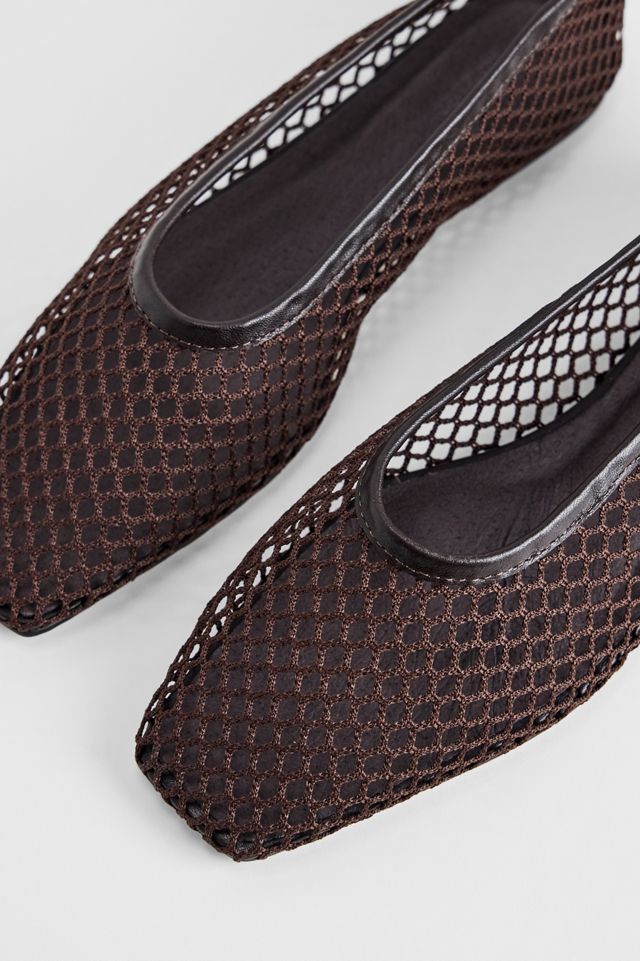 Tony Bianco Braune Buzz Ballerinas #2