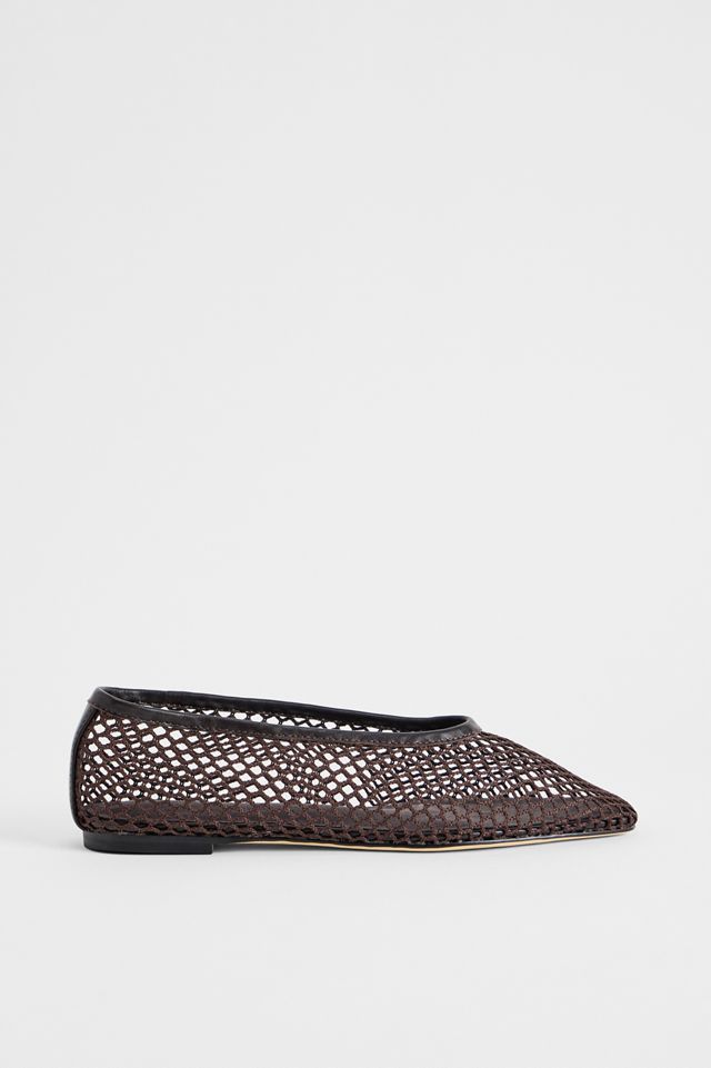 Tony Bianco Braune Buzz Ballerinas #3