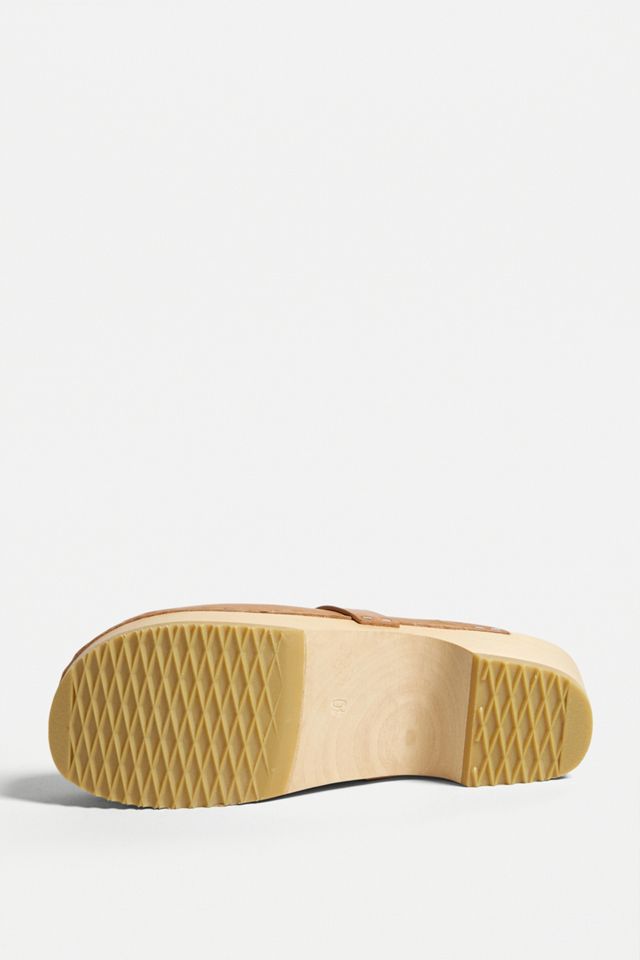 Swedish Hasbeens Brown Husband Clogs #4
