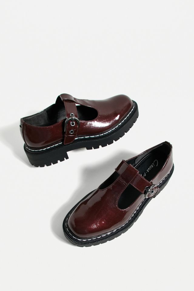 Circus NY – Mary-Jane-Schuhe „Emilia" in Weinrot #1