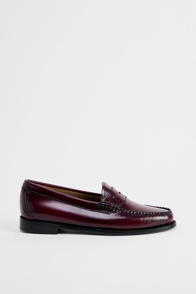 G.H.Bass Burgunderrote Weejuns Penny Loafer #2