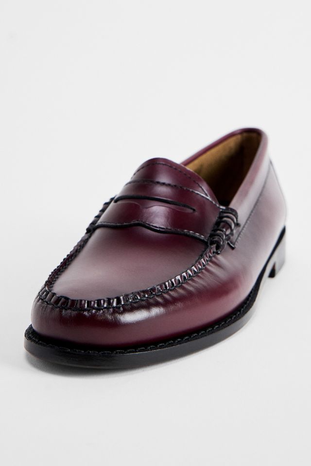 G.H.Bass Burgunderrote Weejuns Penny Loafer #4