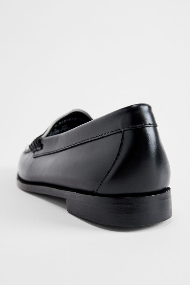G.H.Bass Black & White Weejuns Penny Loafers #4