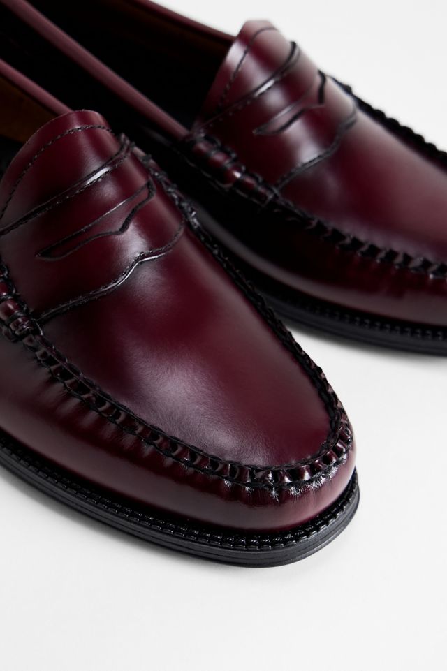 G.H.Bass Wine Weejuns Leder Penny Loafers #3