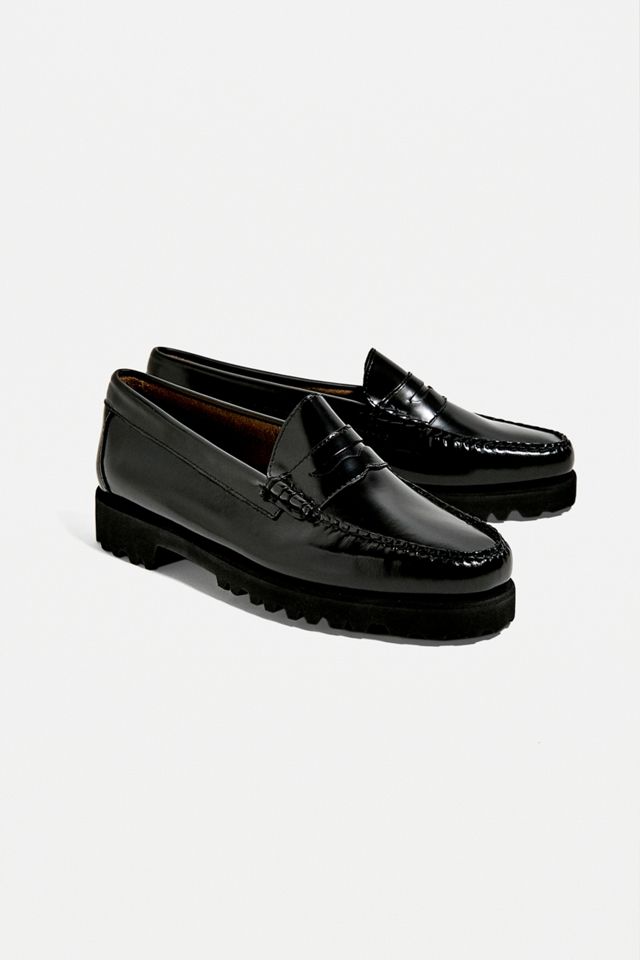 GH BASS WEEJUN 90 BLK #3
