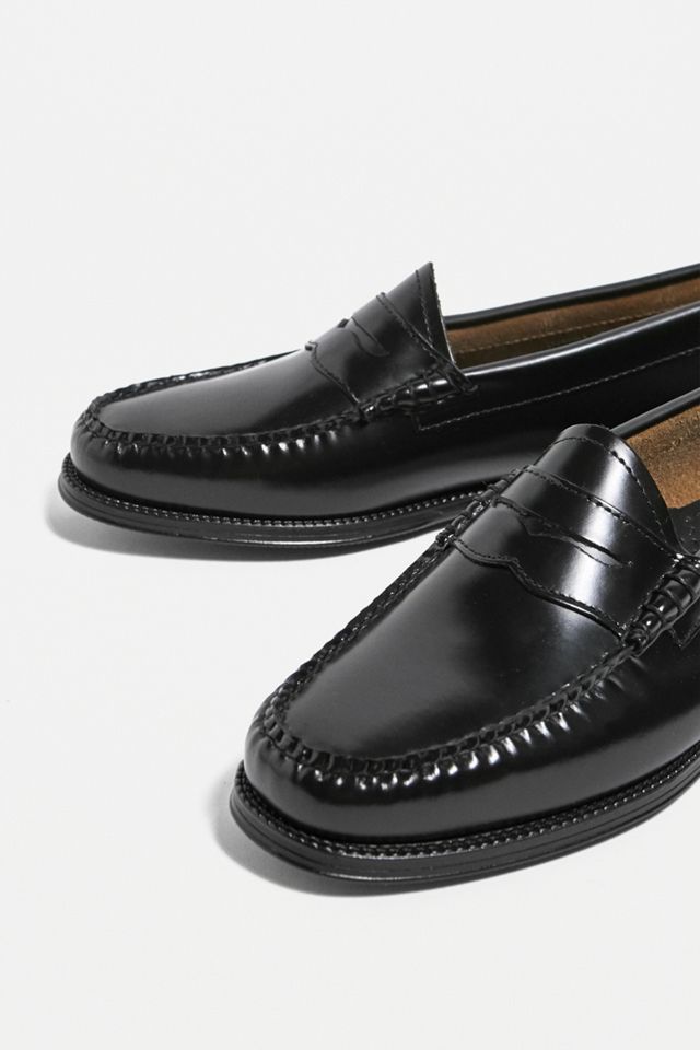G.H Bass Black Easy Weejuns Penny Loafers #1