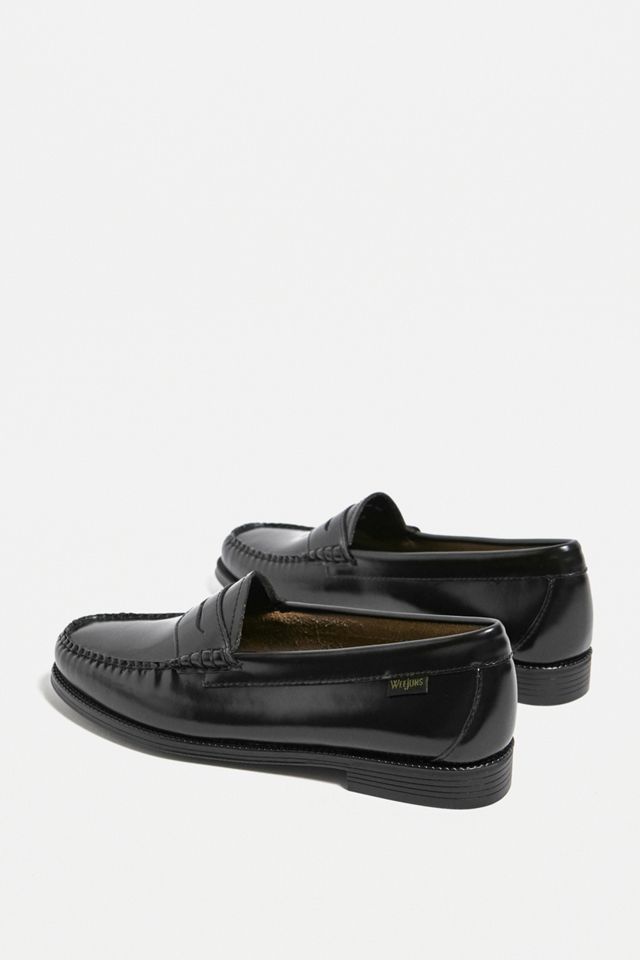 G.H Bass Black Easy Weejuns Penny Loafers #4
