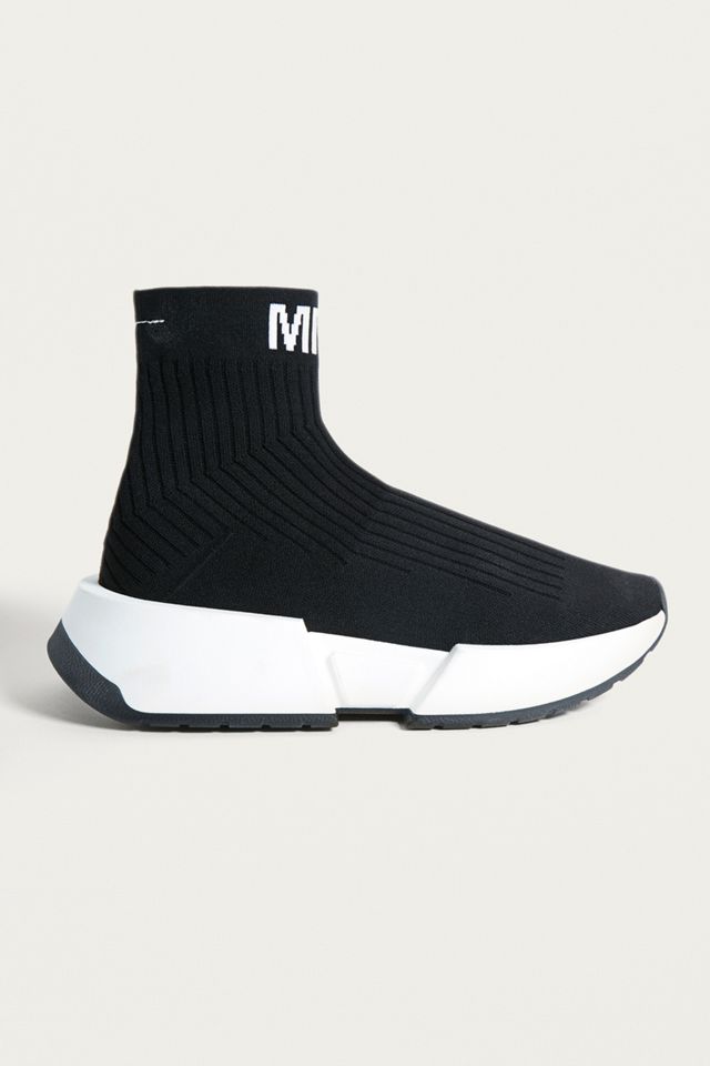 MM6 Black Flare Sock Trainers Urban Outfitters UK